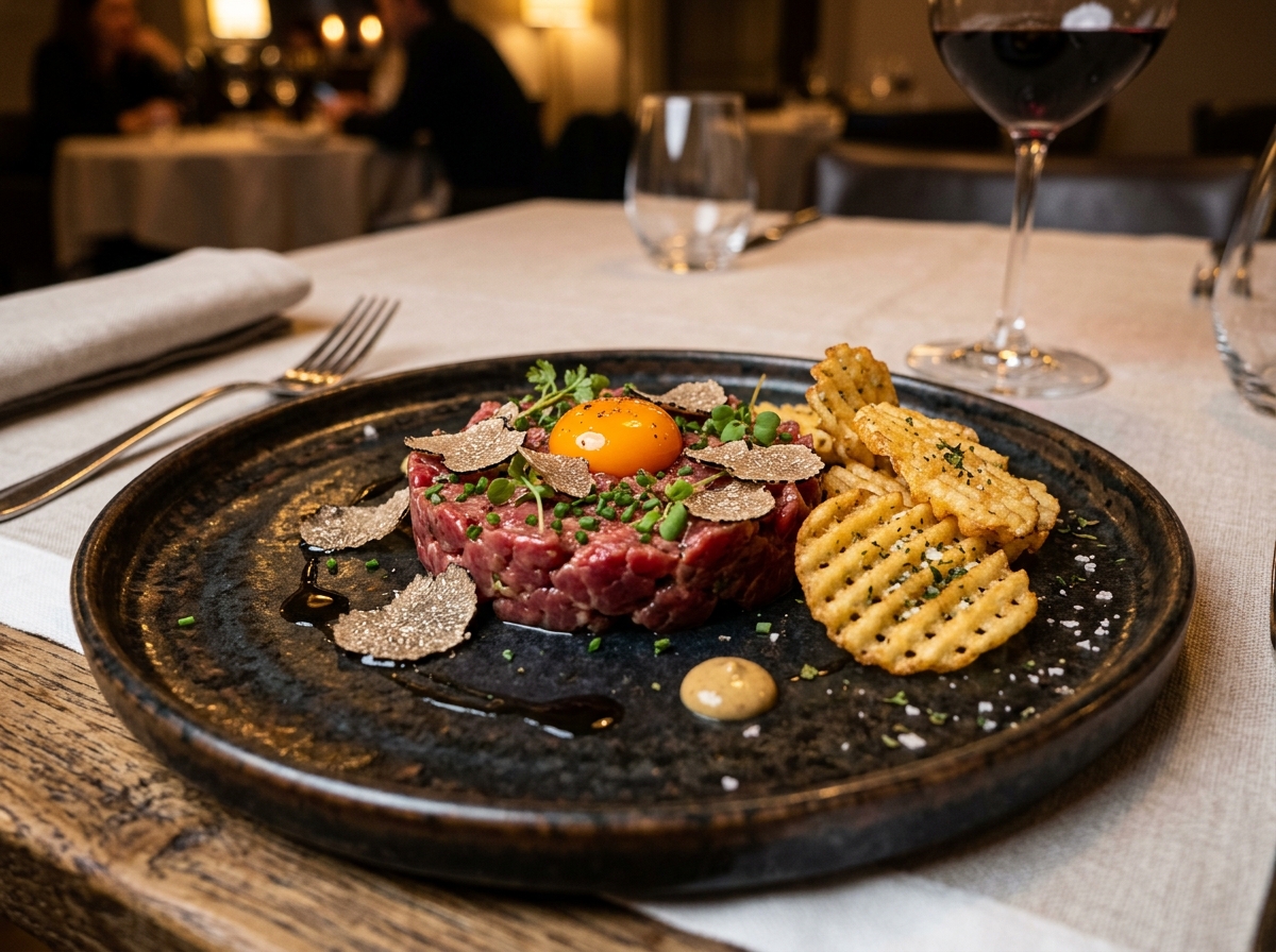 Black Truffle Beef Tartare