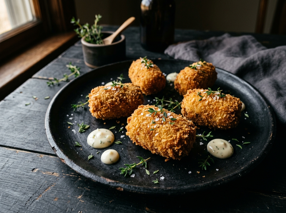 Wild Mushroom Croquettes